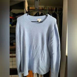 Women’s blue J. Crew Sweater
